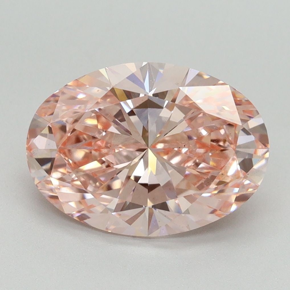 Loose Diamond - OVAL 3.11ct Fancy Vivid Pink VS1: Loose Diamond - OVAL 3.11ct Fancy Vivid Pink VS1 Source: This is a real non-mined Diamond that has been grown in a lab Shape: OVAL Carats: 3.11 Color: Fancy Vivid Pink Certification: IGI Video: