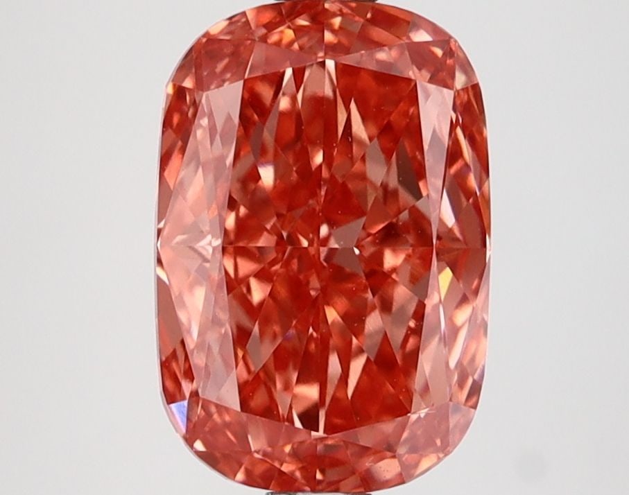 Loose Diamond - CUSHION MODIFIED 2.45ct Fancy Vivid Pink VS1: Loose Diamond - CUSHION MODIFIED 2.45ct Fancy Vivid Pink VS1 Source: This is a real non-mined Diamond that has been grown in a lab Shape: CUSHION MODIFIED Carats: 2.45 Color: Fancy Vivid Pink Certific