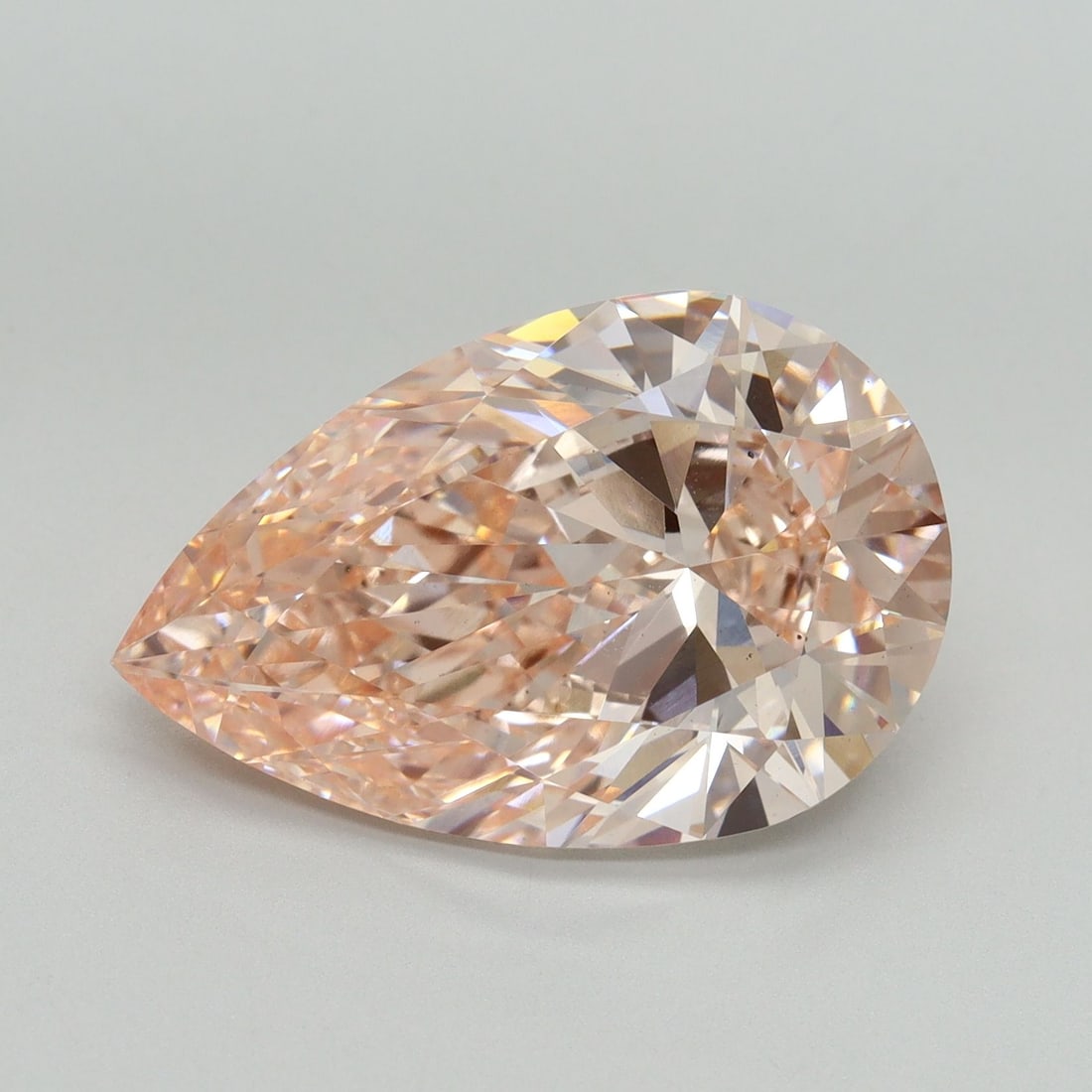 Loose Diamond - PEAR 8.02ct Fancy Intense Pink VS2: Loose Diamond - PEAR 8.02ct Fancy Intense Pink VS2 Source: This is a real non-mined Diamond that has been grown in a lab Shape: PEAR Carats: 8.02 Color: Fancy Intense Pink Certification: IGI Video: