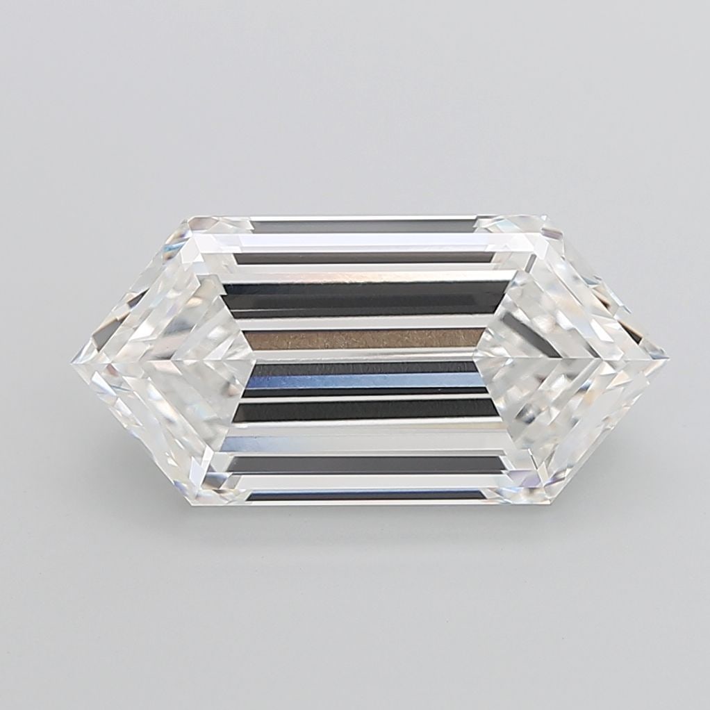 Loose Diamond - HEXAGONAL 13.52ct F VVS2: Loose Diamond - HEXAGONAL 13.52ct F VVS2 Source: This is a real non-mined Diamond that has been grown in a lab Shape: HEXAGONAL Carats: 13.52 Color: F Clarity: VVS2 Certification: IGI Video: