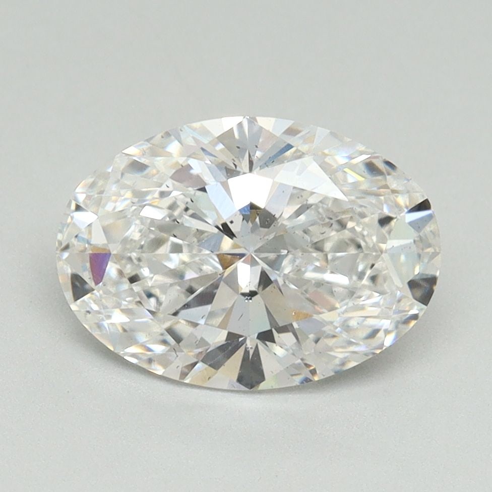 Loose Diamond - OVAL 2.07ct E SI1: Loose Diamond - OVAL 2.07ct E SI1 Source: This is a real non-mined Diamond that has been grown in a lab Shape: OVAL Carats: 2.07 Color: E Clarity: SI1 Certification: IGI Video: