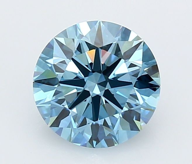 Ideal Loose Diamond - ROUND 2.04ct Fancy Vivid Blue VVS2: Ideal Loose Diamond - ROUND 2.04ct Fancy Vivid Blue VVS2 Source: This is a real non-mined Diamond that has been grown in a lab Shape: ROUND Carats: 2.04 Color: Fancy Vivid Blue Certification: IGI Vide