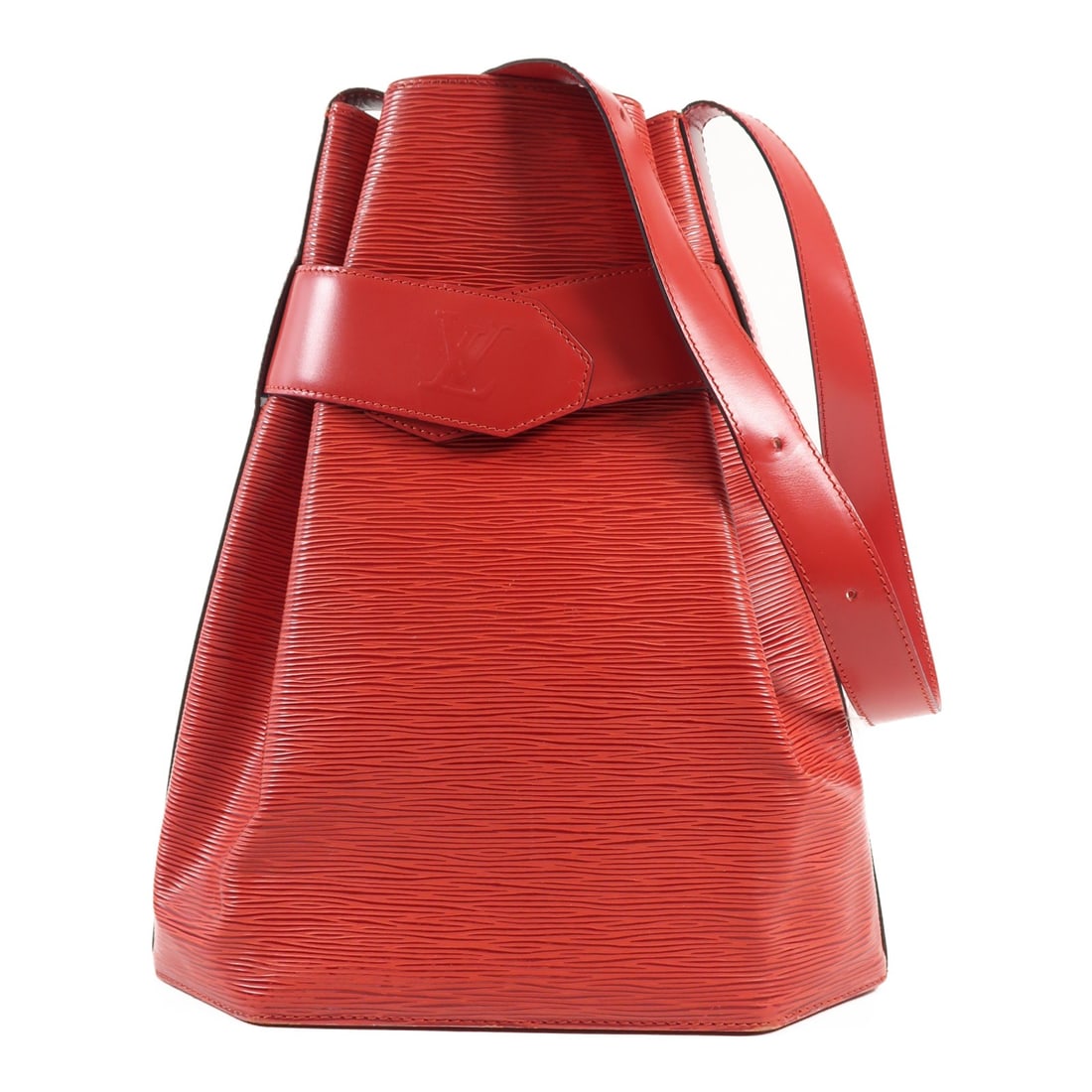 LOUIS VUITTON Sac de Paul M80197 Epi Red Shoulder Bag GHW (1 of 13)