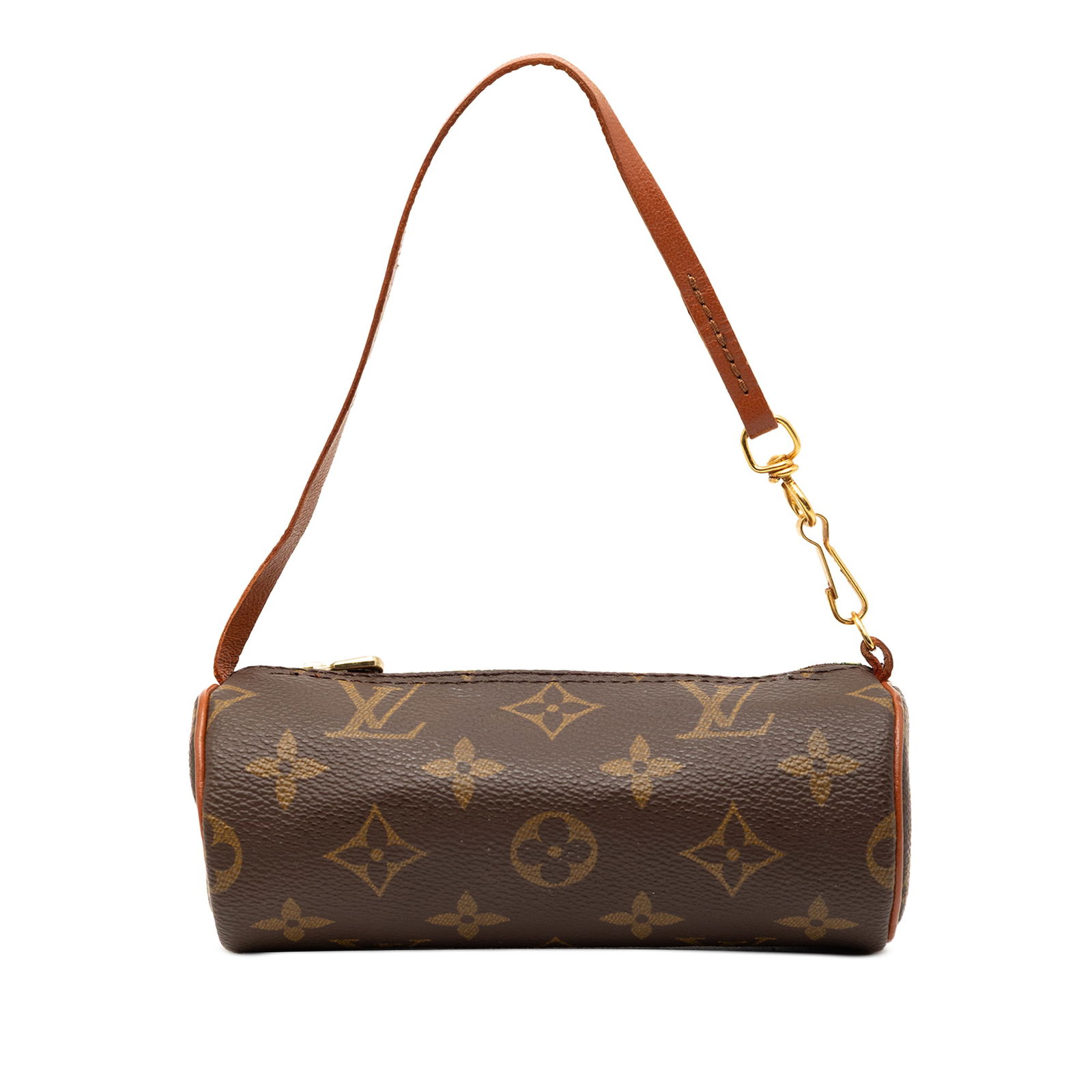 Louis Vuitton Monogram Canvas Papillon Pochette Bag with Detachable Strap (1 of 6)