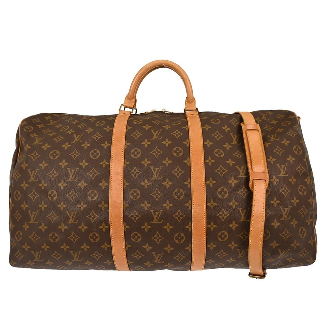 Louis Vuitton Keepall Bandouliere 60 Monogram Canvas Travel Duffle Bag M41412 (1 of 10)
