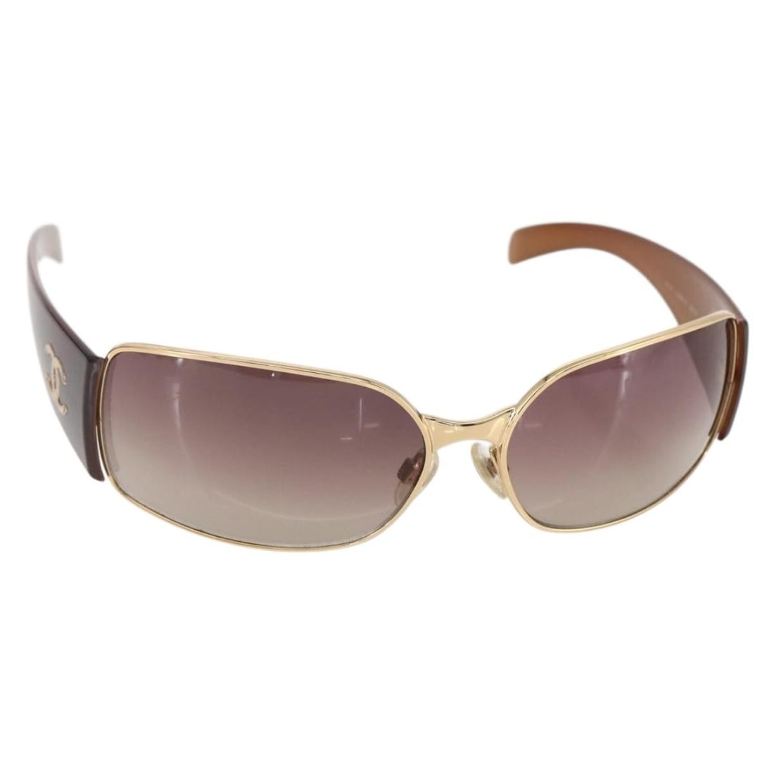 CHANEL Bordeaux Plastic Sunglasses Authentic Italy Model 4115 (1 of 10)