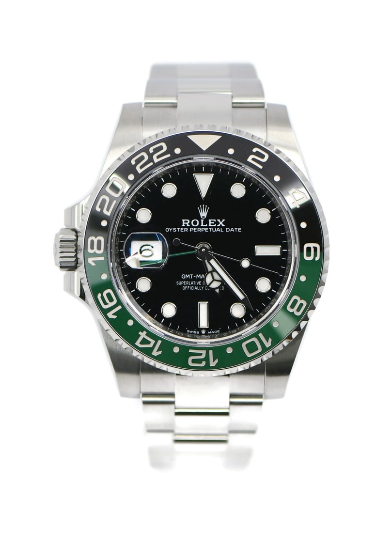 Rolex GMT-Master II Sprite Stainless Steel Automatic Watch 126720VTNR with Box and Papers (1 of 6)