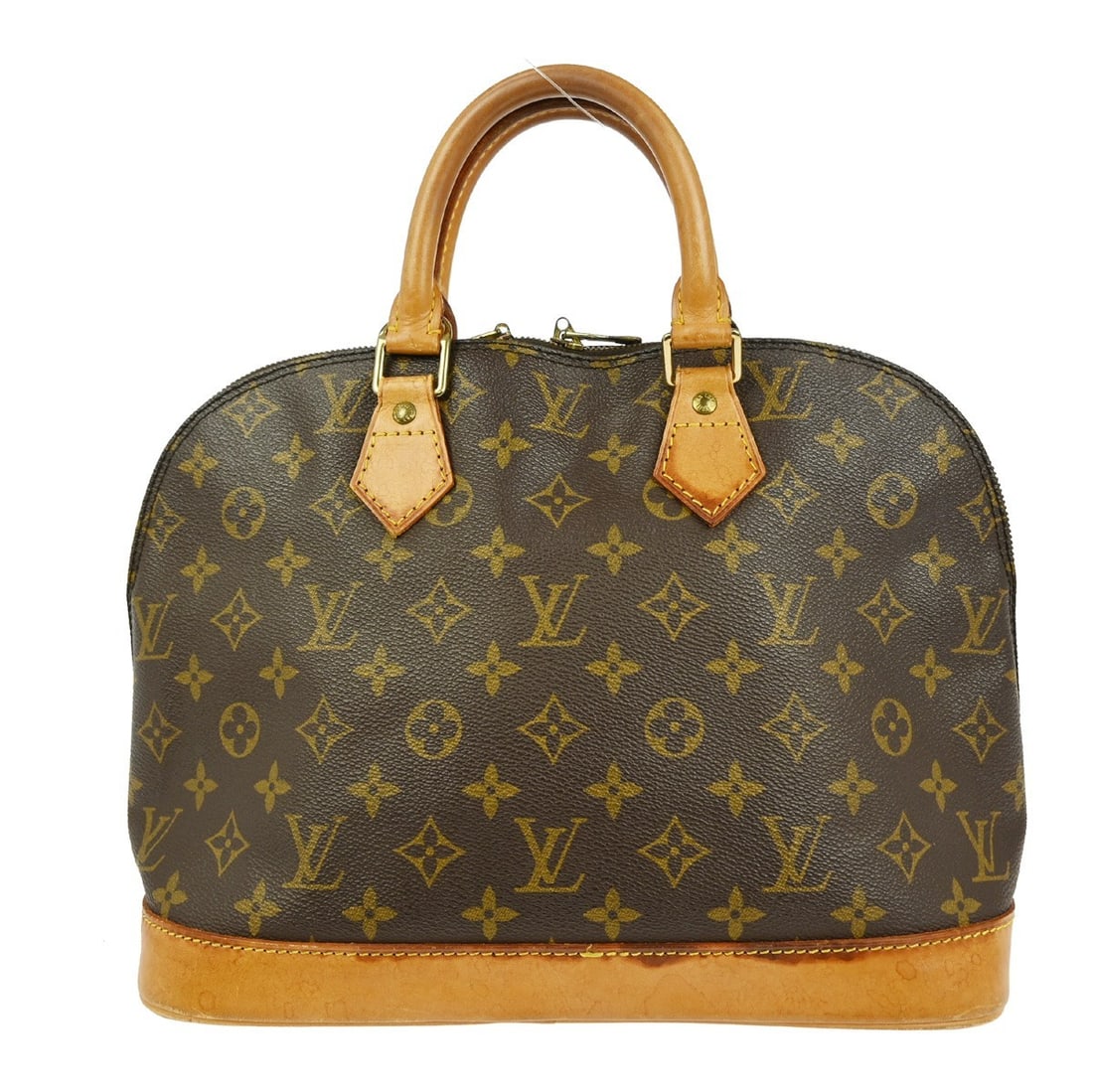 Louis Vuitton Alma M51130 Top Handle Bag Monogram Canvas Brown (1 of 9)