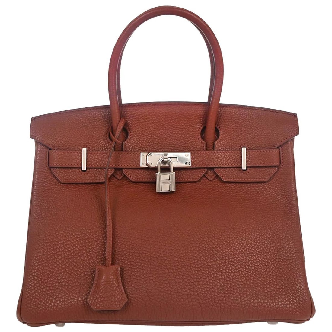 Hermes Birkin 30 Sienne Togo Leather Handbag Brown (1 of 10)