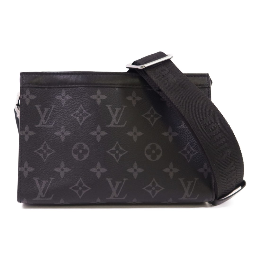 Louis Vuitton Gastony Monogram Eclipse Black Shoulder Bag M81124 SHW (1 of 16)
