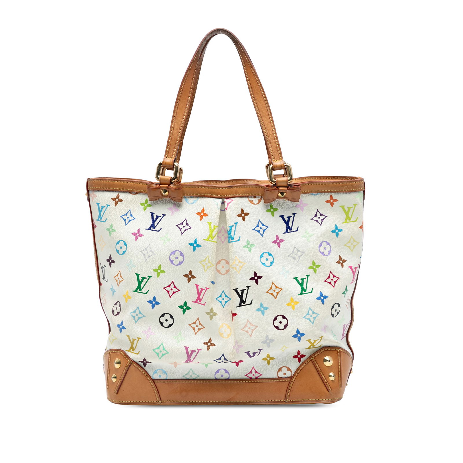 Louis Vuitton Monogram Multicolore Sharleen PM Bag White (1 of 8)