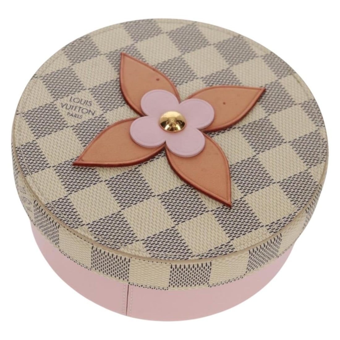 Damier Azur Monogram Canvas BoiteEugenie MM Jewelry Box GI0378 by Louis Vuitton (1 of 18)