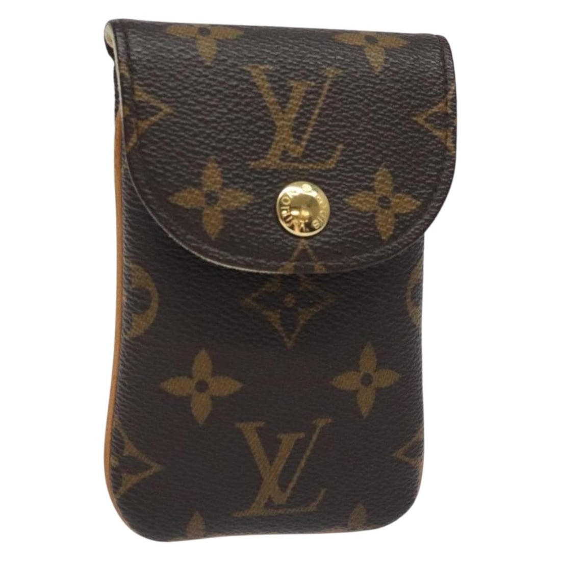 LOUIS VUITTON Monogram Etui Telephone MM Cell Phone Case M66546 Auth (1 of 18)