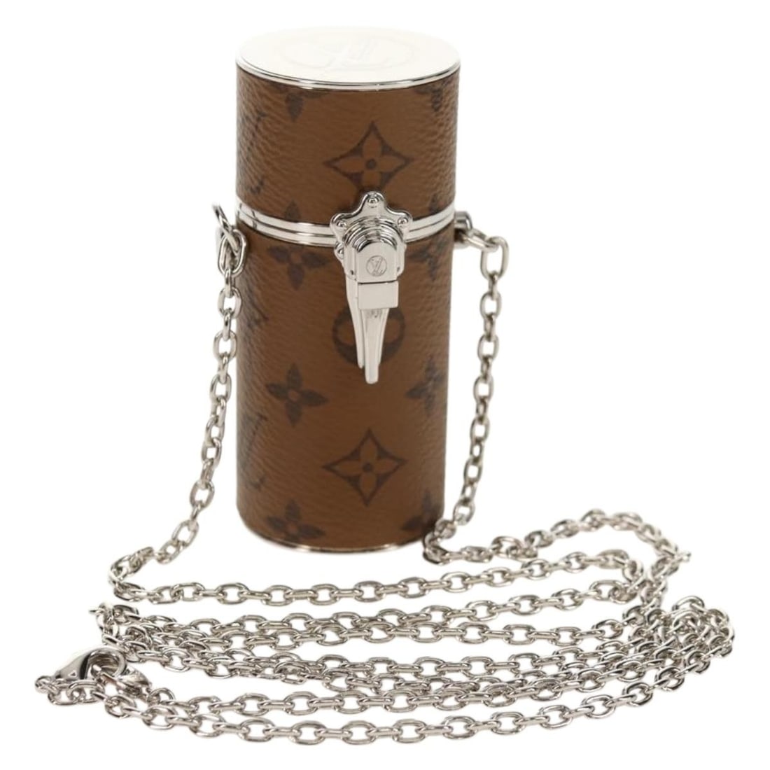 LOUIS VUITTON Monogram Reverse Cosmetic Pouch MP2407 Auth Italy (1 of 18)