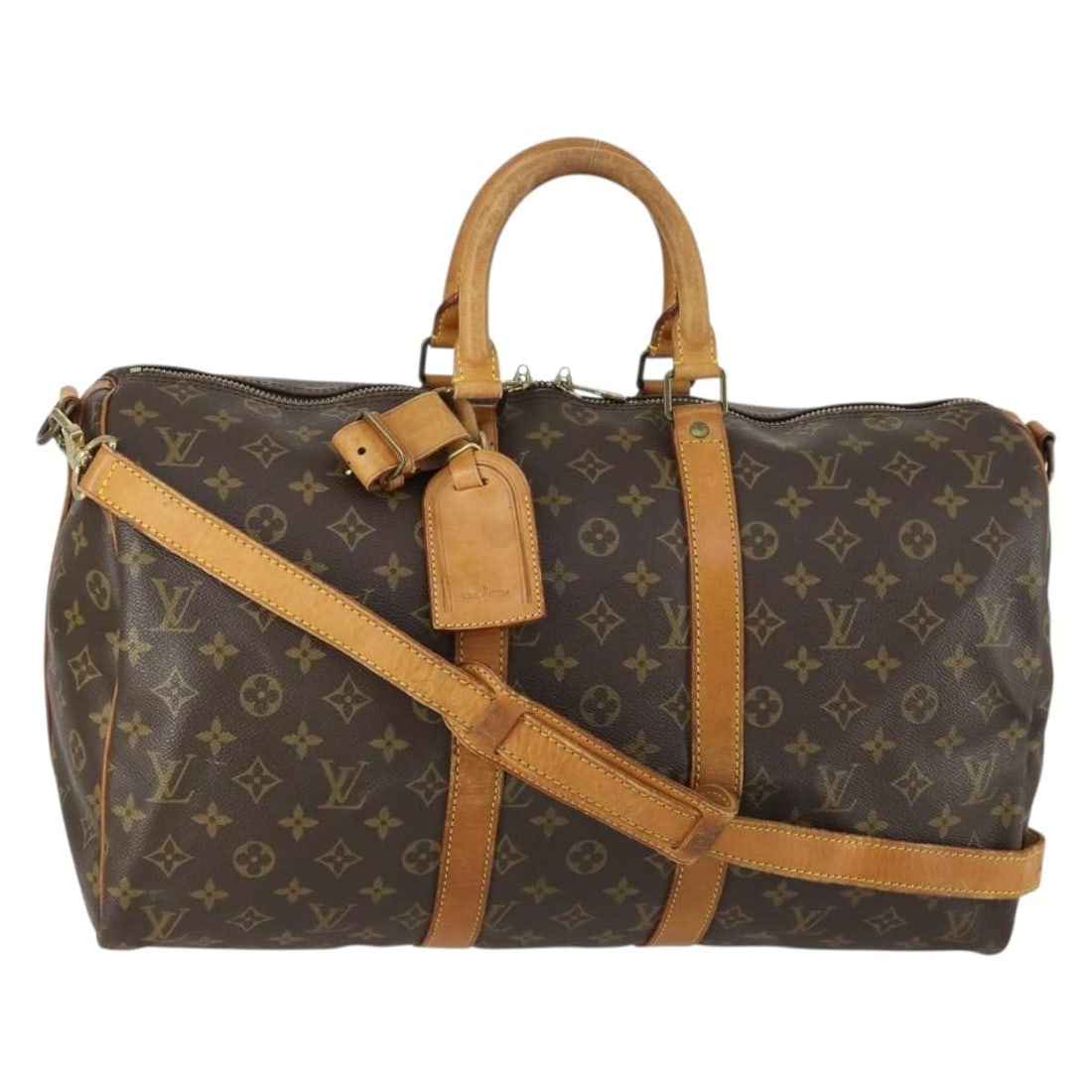 Keepall Bandouliere Travel Bag by Louis Vuitton in Brown (1 of 1)
