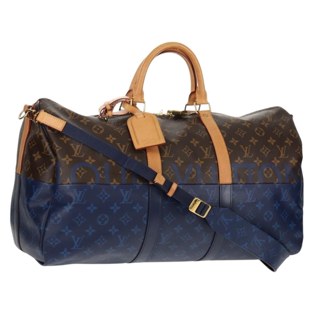 LOUIS VUITTON Monogram Canvas Keepall Bandouliere 50 Bag M43861 with Accessories (1 of 18)