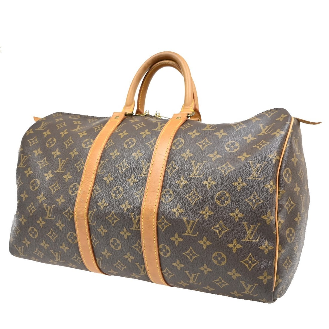 Keepall 45 Travel Bag by Louis Vuitton in Brown Monogram (1 of 1)