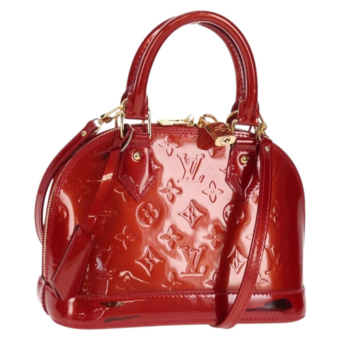 Red Alma Bag by Louis Vuitton (1 of 1)