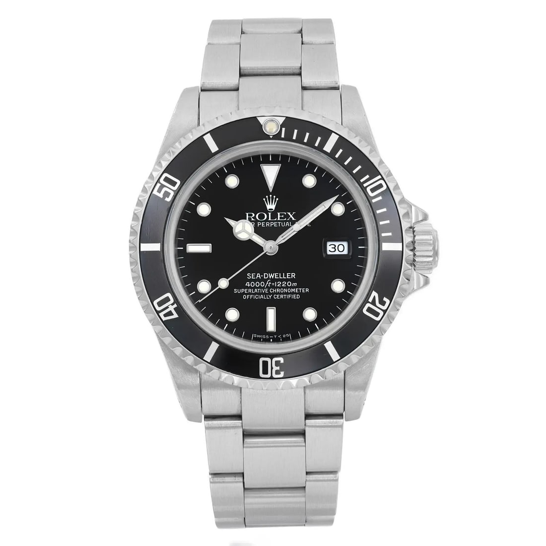 Rolex Sea-Dweller 16600 Automatic Diver Watch Black Dial Stainless Steel (1 of 5)