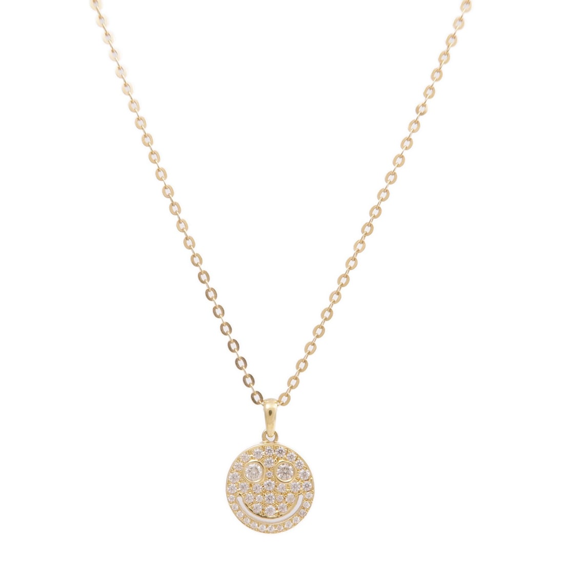 Diamond Pendant Necklace in 18K Yellow Gold by JEWELRY (1 of 9)