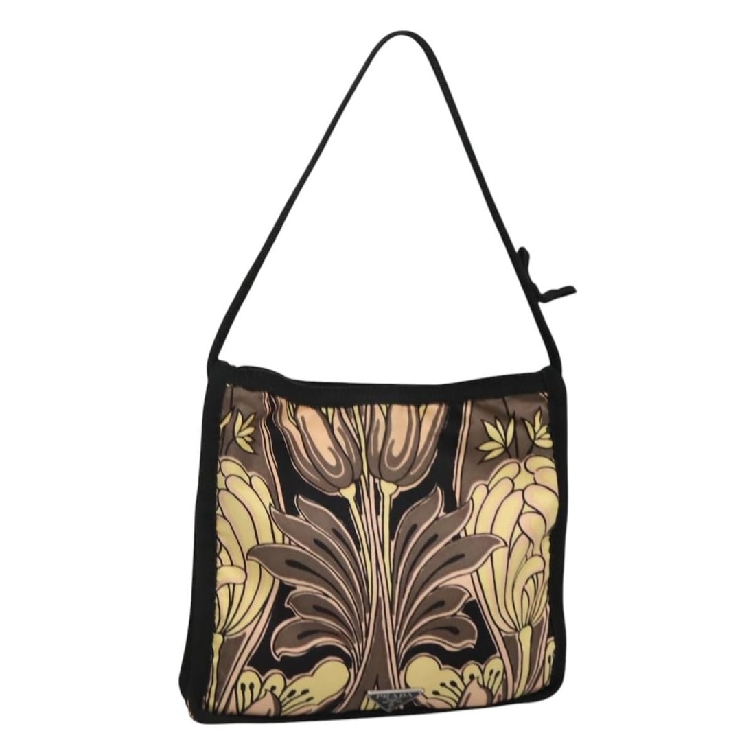 Black Prada Vintage Women's Handbag with Structured Design (1 of 1)