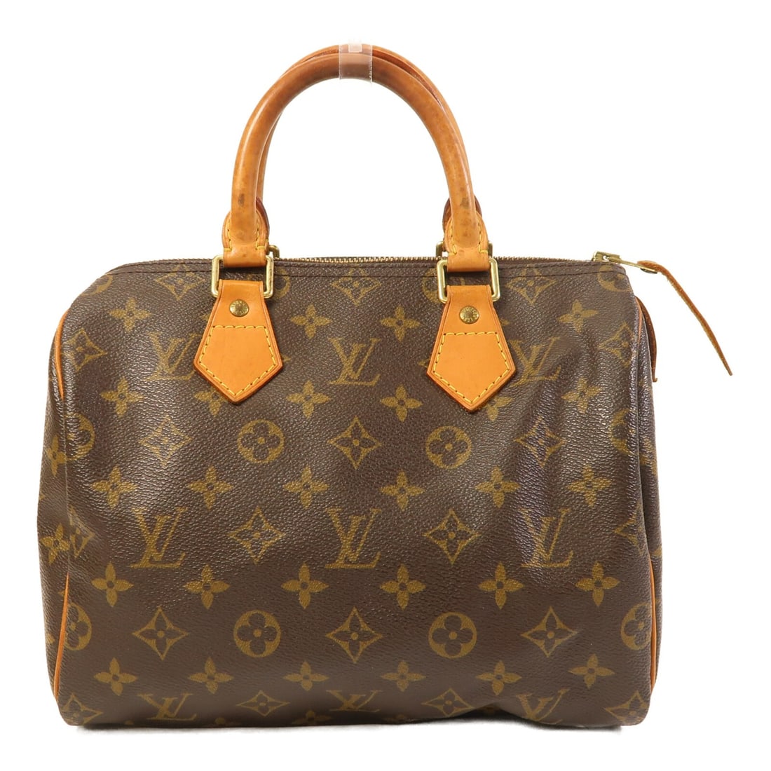 Louis Vuitton Speedy 25 Brown Monogram Canvas Handbag M41528 with Gold Hardware (1 of 18)