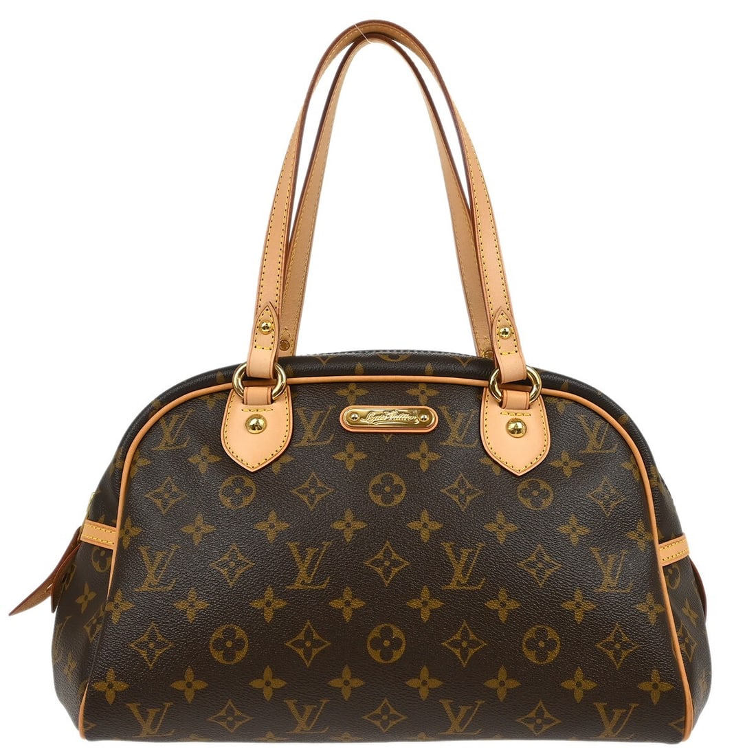Louis Vuitton Montorgueil PM Monogram Shoulder Bag M95565 Brown (1 of 10)