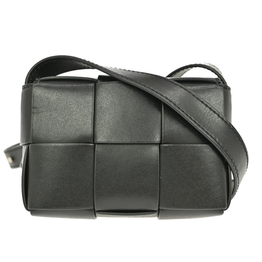 Cassette Shoulder Bag by Bottega Veneta in Black (1 of 2)
