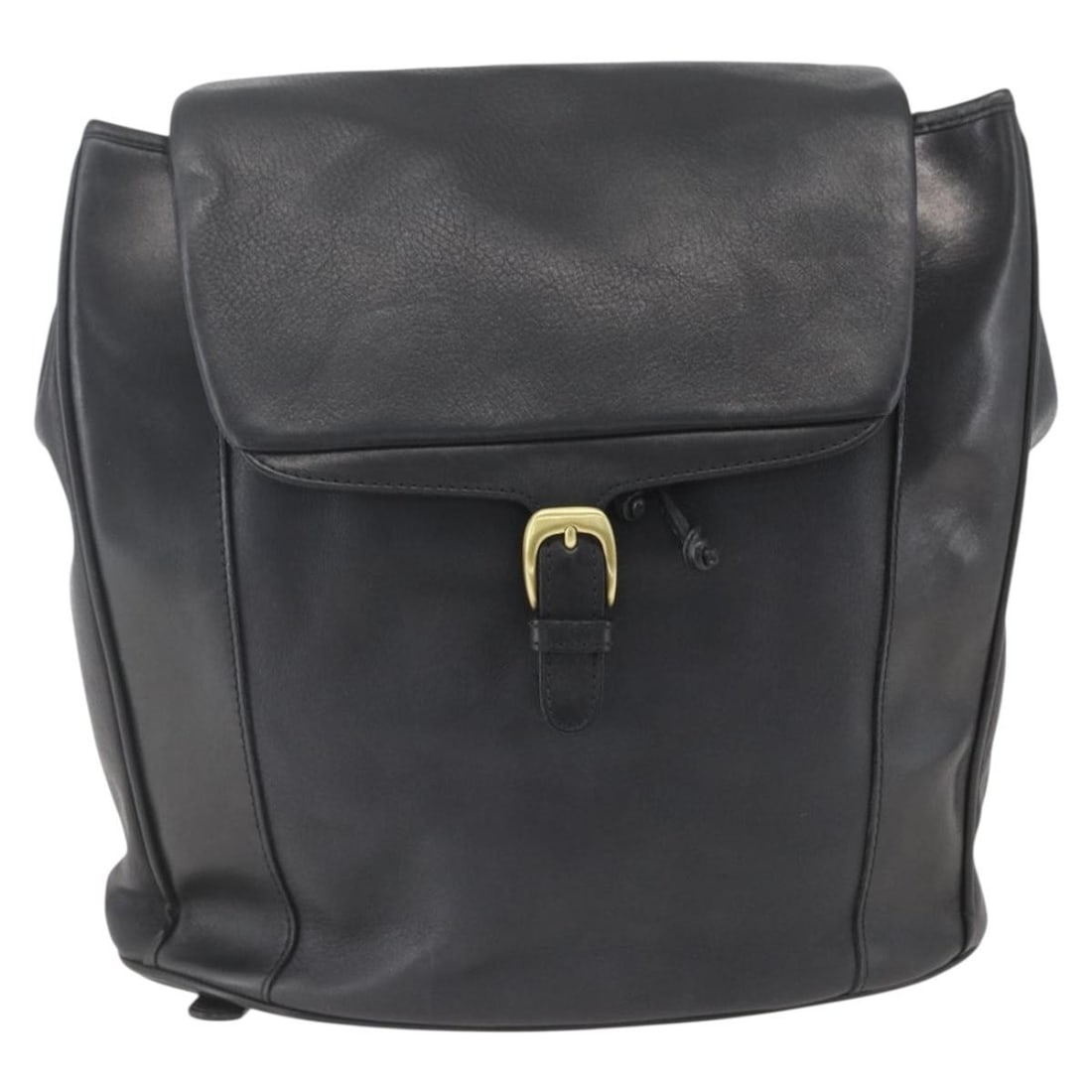Vintage Bally Black Leather Backpack for Women (1 of 2)