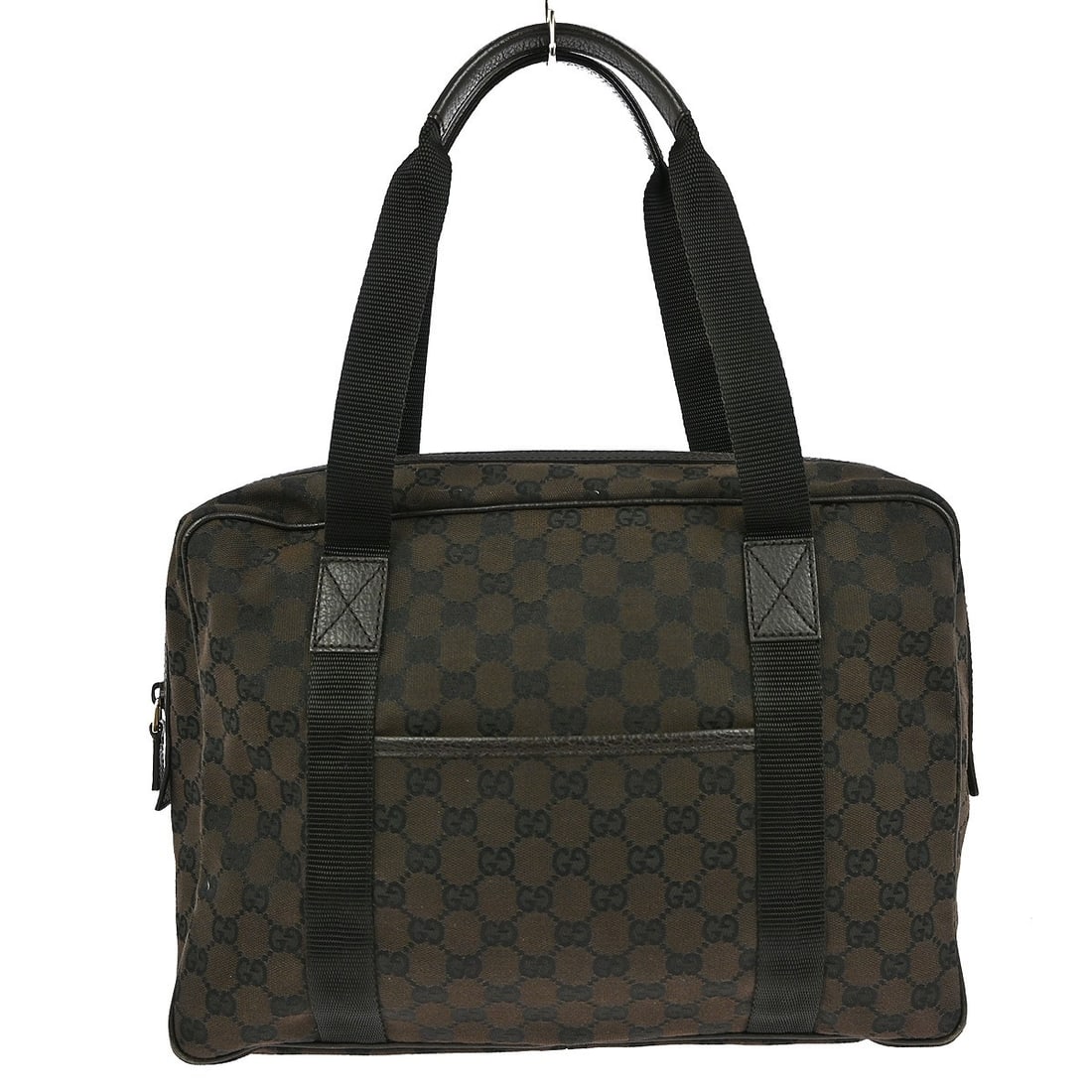 Gucci Brown Canvas GG Medium Tote Handbag 282529 204991 Italy (1 of 7)