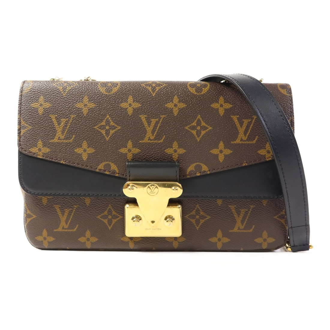 LOUIS VUITTON Marceau Shoulder Bag M46126 Monogram Brown Black GHW: LOUIS VUITTON Marceau Shoulder Bag M46126 Monogram Brown Black GHW This LOUIS VUITTON Marceau Shoulder Bag (M46126) showcases the brand's iconic monogram design in a stylish combination of brown and b