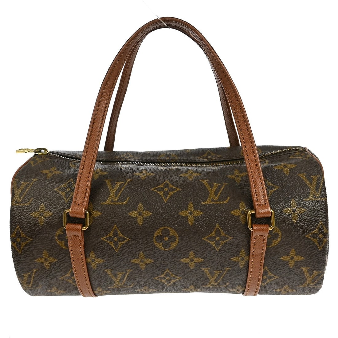 Papillon 26 Monogram Canvas Medium Top Handle Bag by Louis Vuitton: Papillon 26 Monogram Canvas Medium Top Handle Bag by Louis Vuitton Discover the timeless elegance of the Louis Vuitton Papillon 26 handbag, a vintage piece that showcases the iconic monogram pattern.