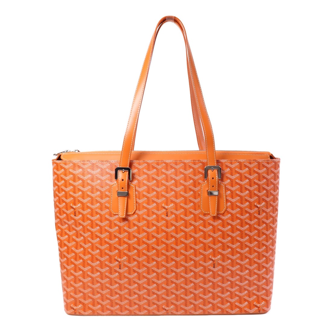 GOYARD Sac Marie Galante GM Tote Bag Orange Coated Canvas (1 of 16)