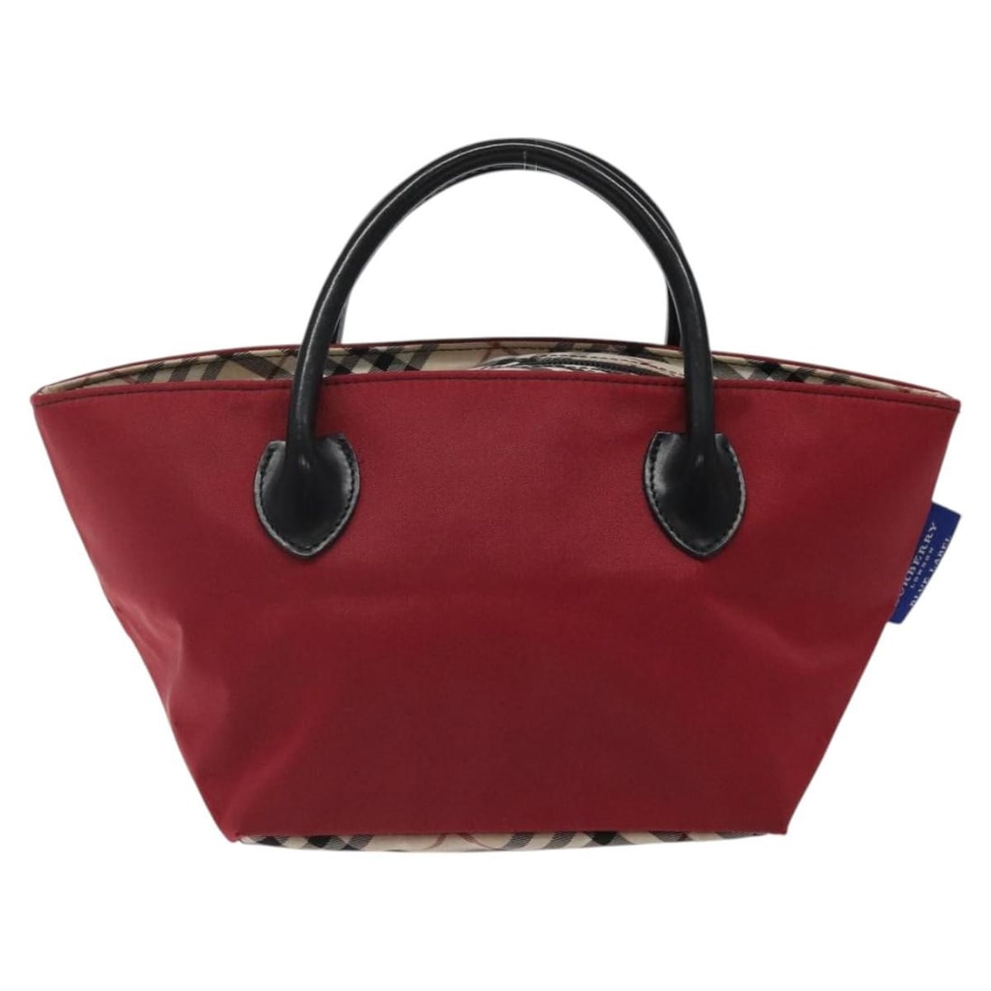 Red Nova Check Tote Bag by Burberry (1 of 2)