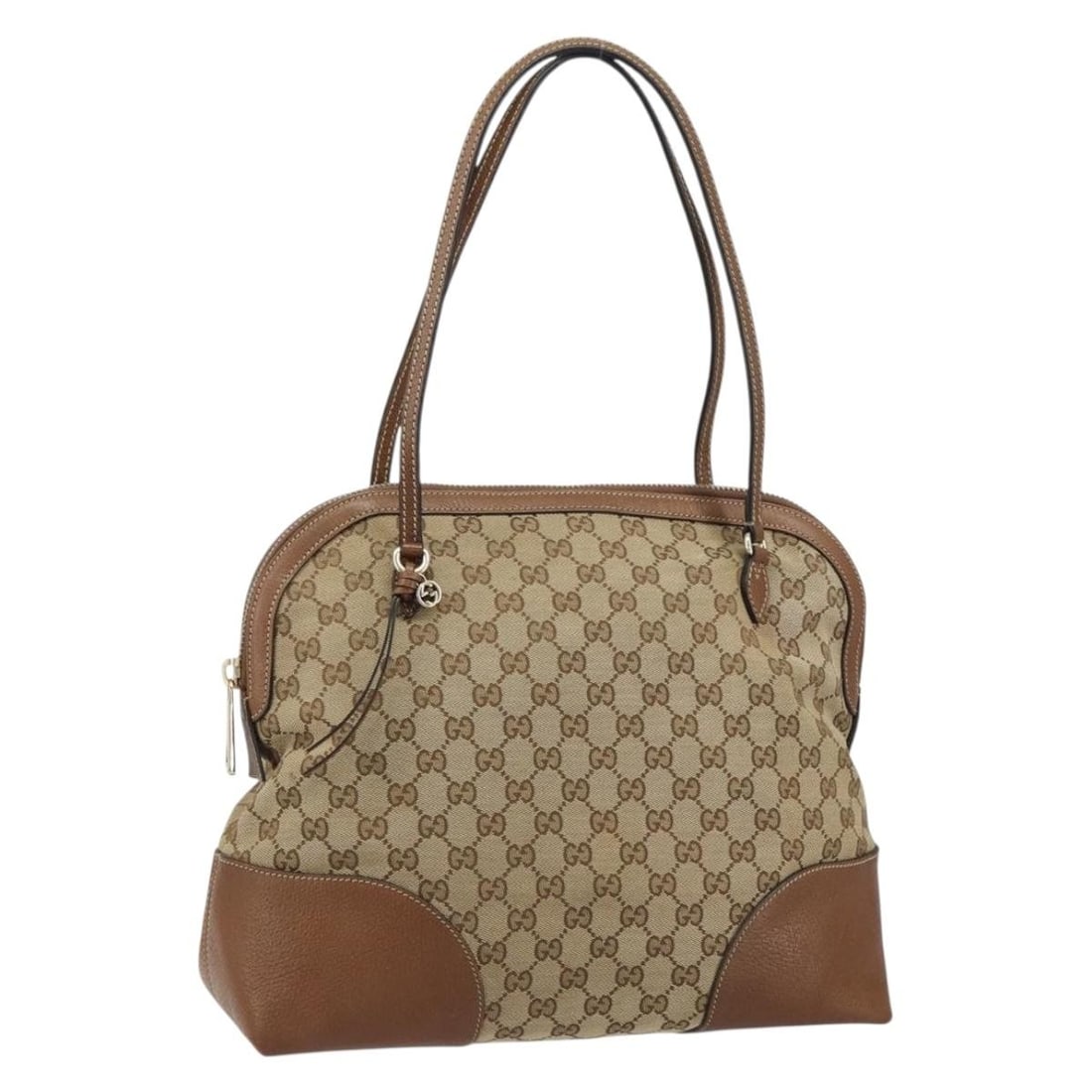 Gucci Bree Dome beige tote bag with dual handles (1 of 1)