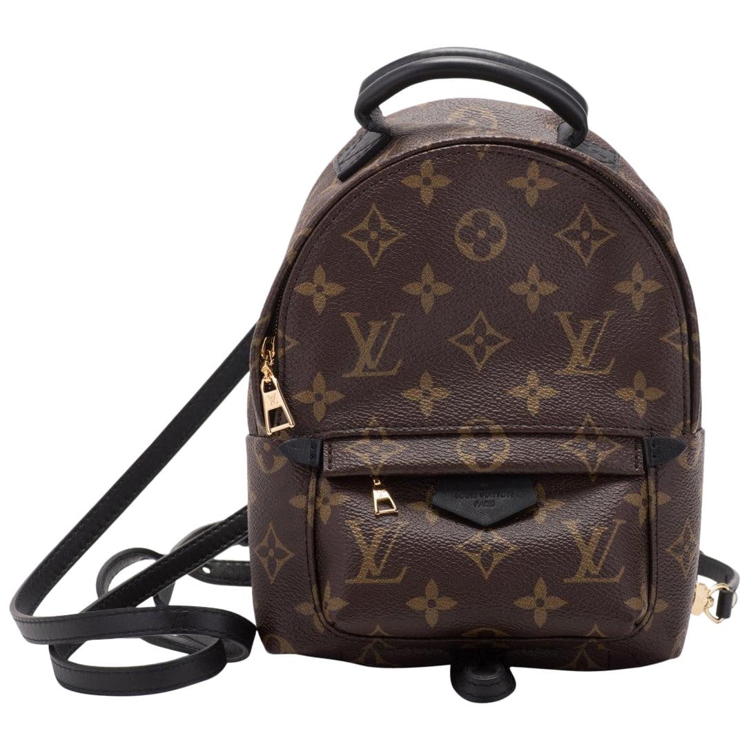 Louis Vuitton Palm Springs Mini Backpack by Nicolas Ghesquiere: Louis Vuitton Palm Springs Mini Backpack by Nicolas Ghesquiere Introducing the Louis Vuitton Palm Springs Mini Backpack, a stylish blend of heritage and modern design by Nicolas Ghesquiere. This iconi