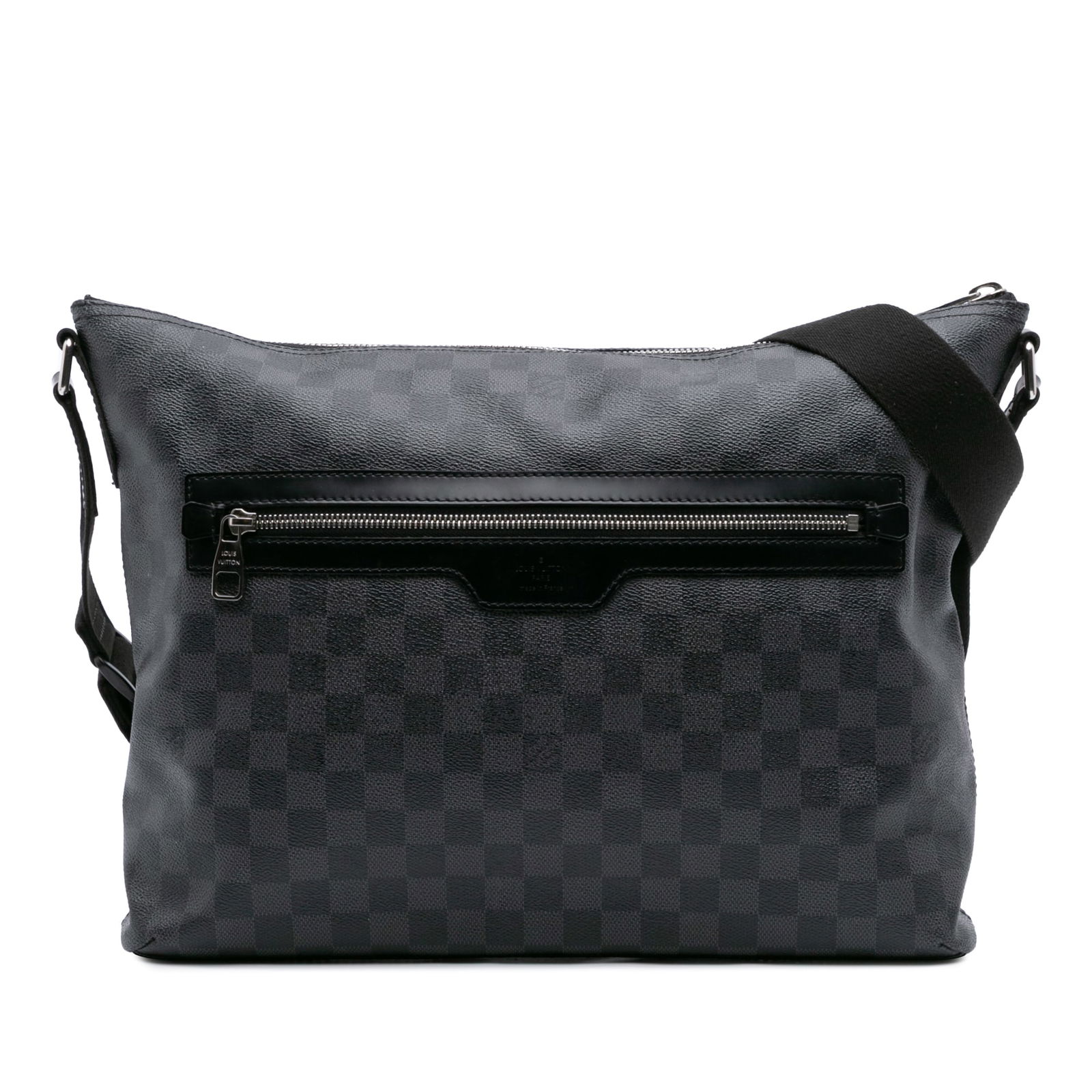 Louis Vuitton Damier Graphite Mick MM Stylish Shoulder Bag (1 of 9)