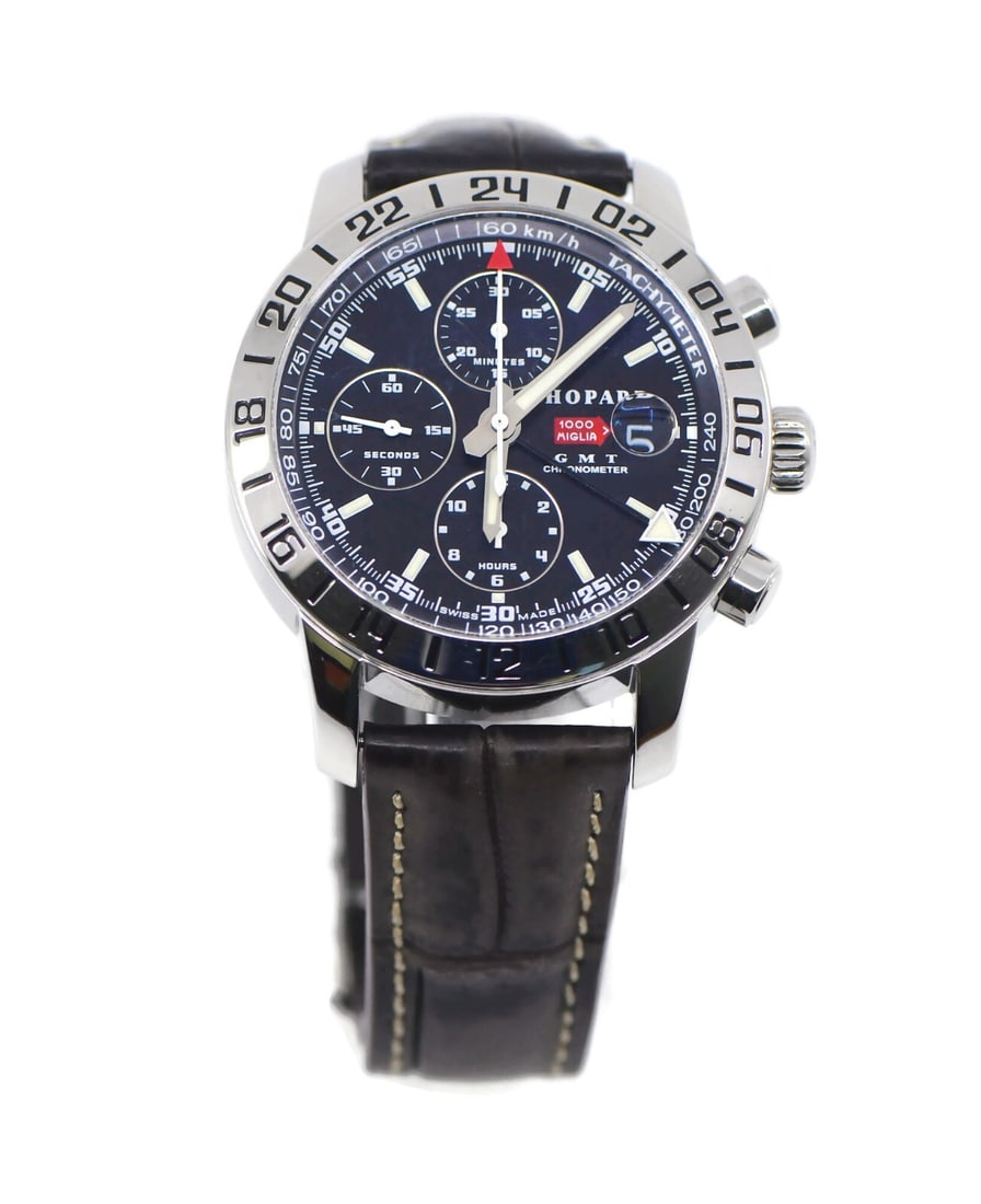 Chopard Mille Miglia Chronograph Stainless Steel Watch 42mm Ref 8954 Authentic Box (1 of 5)