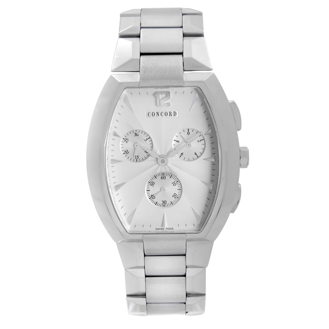 Concord La Scala Quartz Chronograph Stainless Steel Watch 14.C5.1482: Concord La Scala Quartz Chronograph Stainless Steel Watch 14.C5.1482 Introducing the Concord La Scala Steel Chronograph, a stunning wristwatch designed for those who appreciate luxury and precision. T