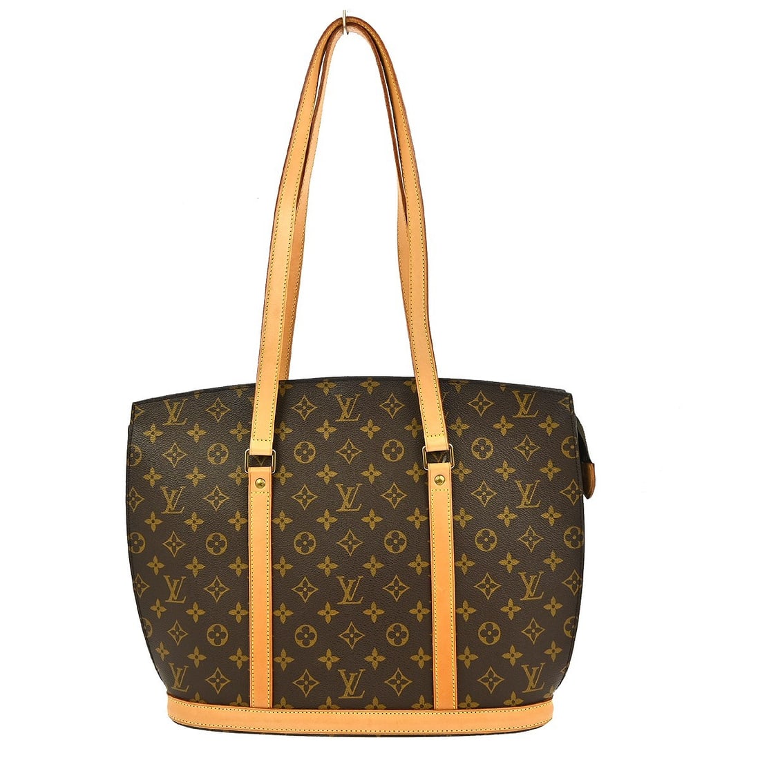 Louis Vuitton Babylone Tote Bag Monogram Canvas Large Vintage: Louis Vuitton Babylone Tote Bag Monogram Canvas Large Vintage This exquisite Louis Vuitton Babylone Hand Tote Bag is a stunning blend of style and functionality. Crafted from Monogram Canvas Leather,