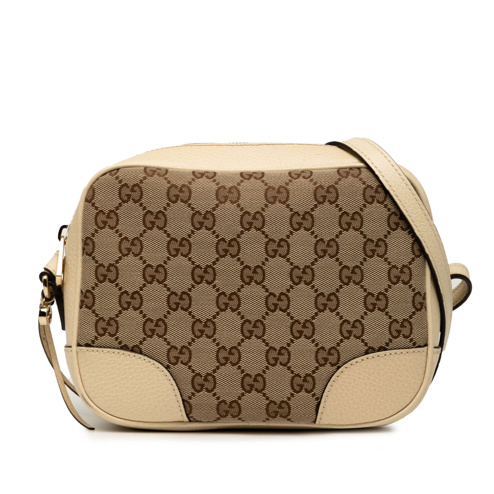 Gucci GG Canvas Bree Crossbody Bag in Brown Fabric (1 of 7)