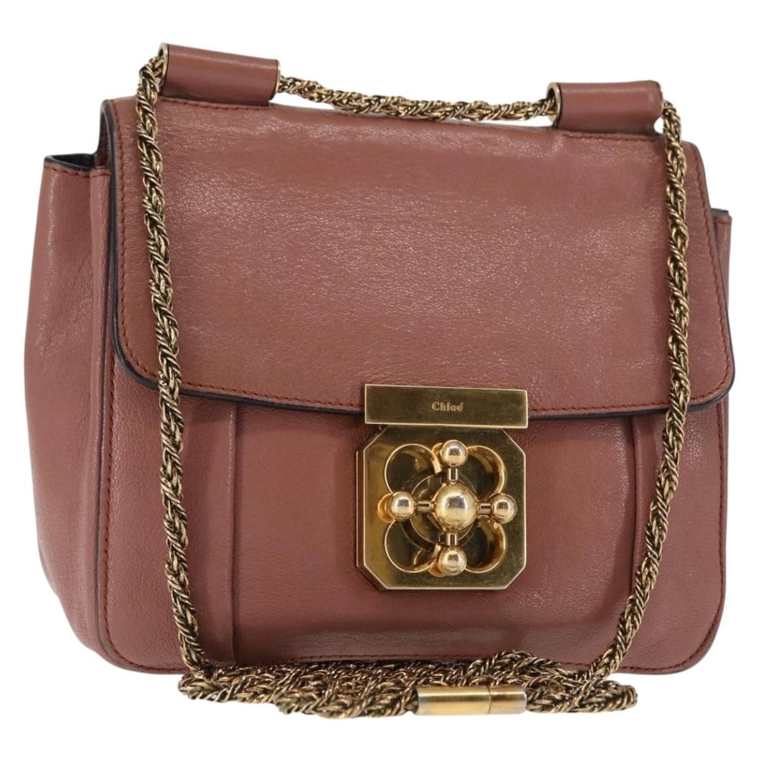 Elsie Pink Chain Shoulder Bag by Chloe (1 of 1)