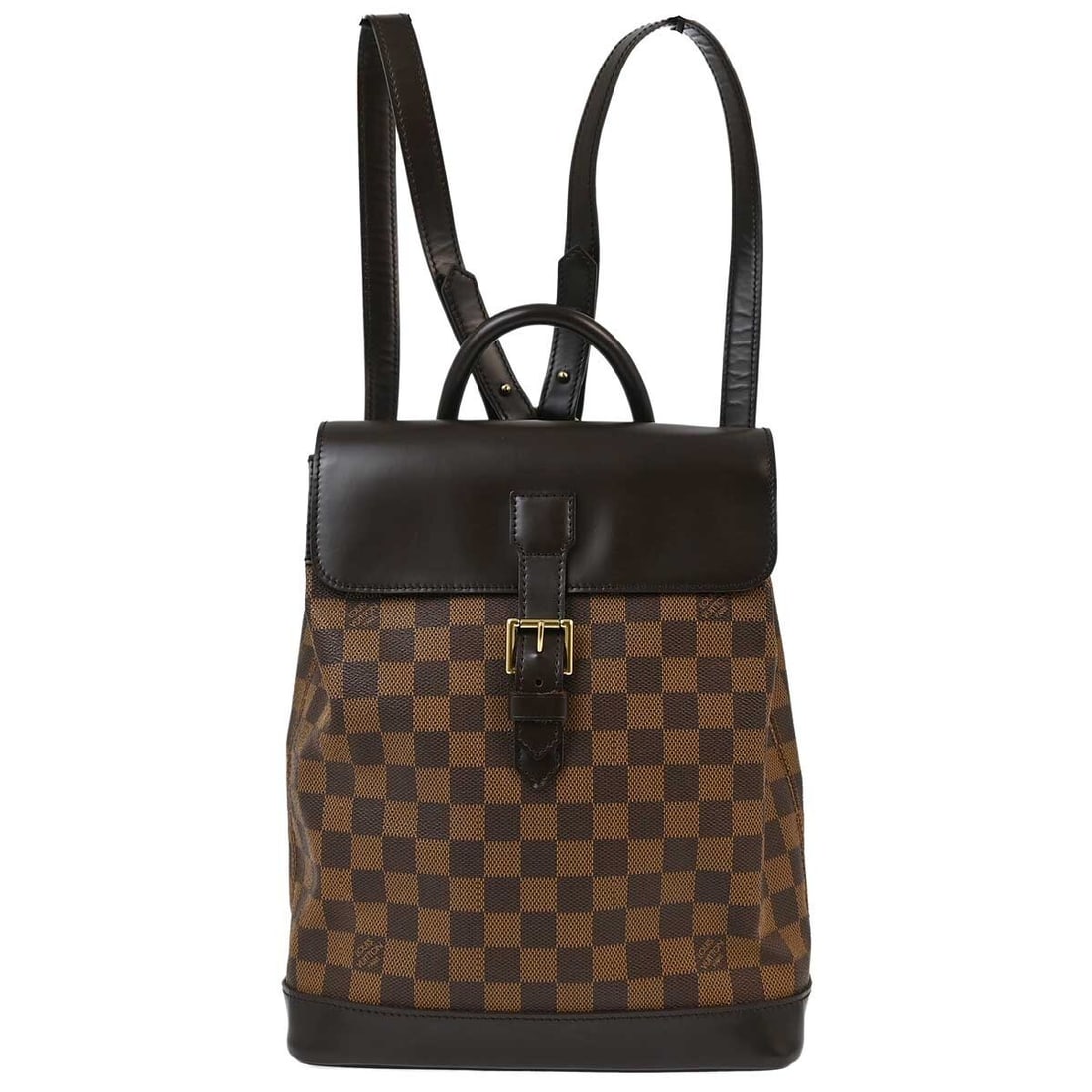 Louis Vuitton Damier Soho Backpack N51132 Brown Canvas (1 of 11)