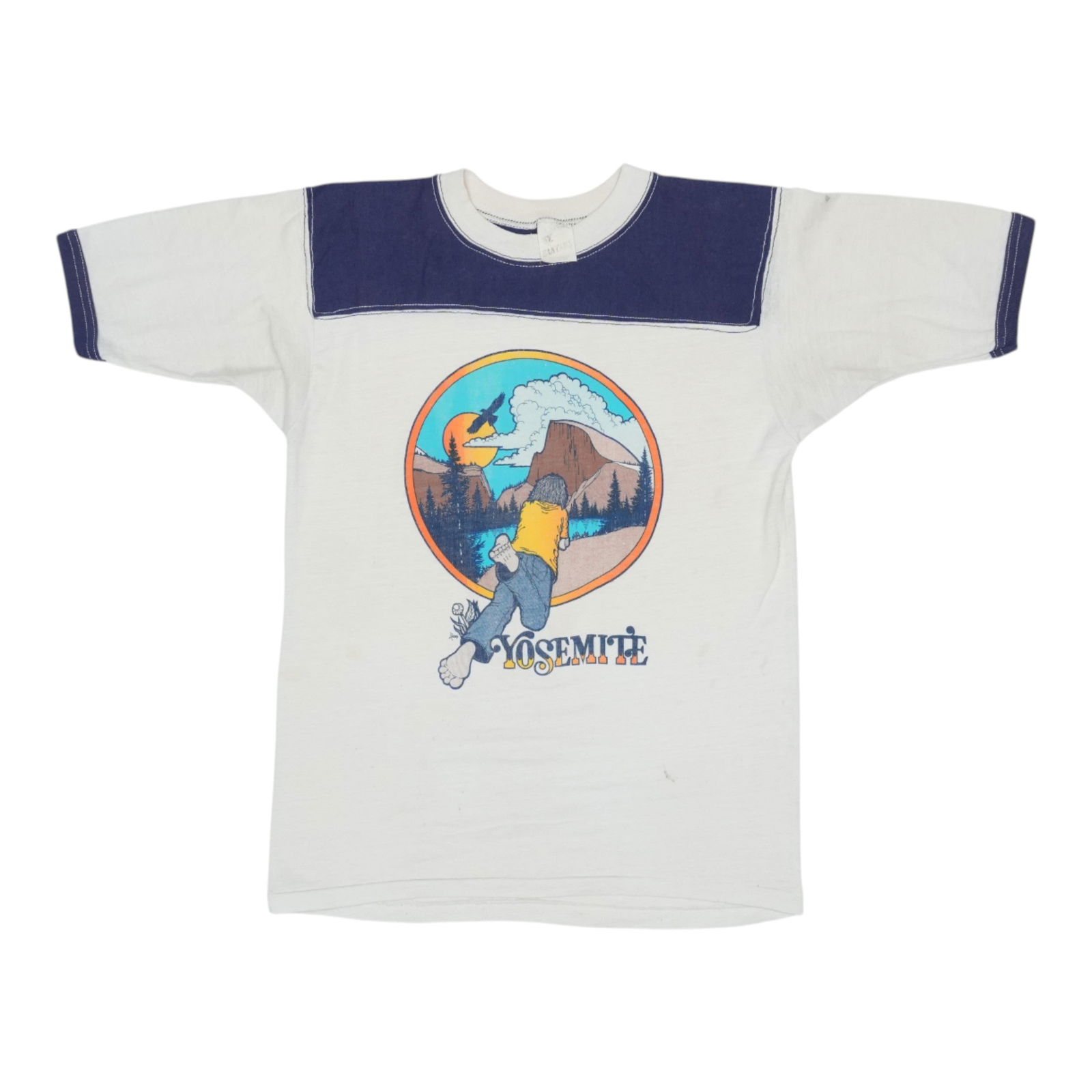 Vintage 1980s Yosemite Shirt White Large Original (1 of 9)