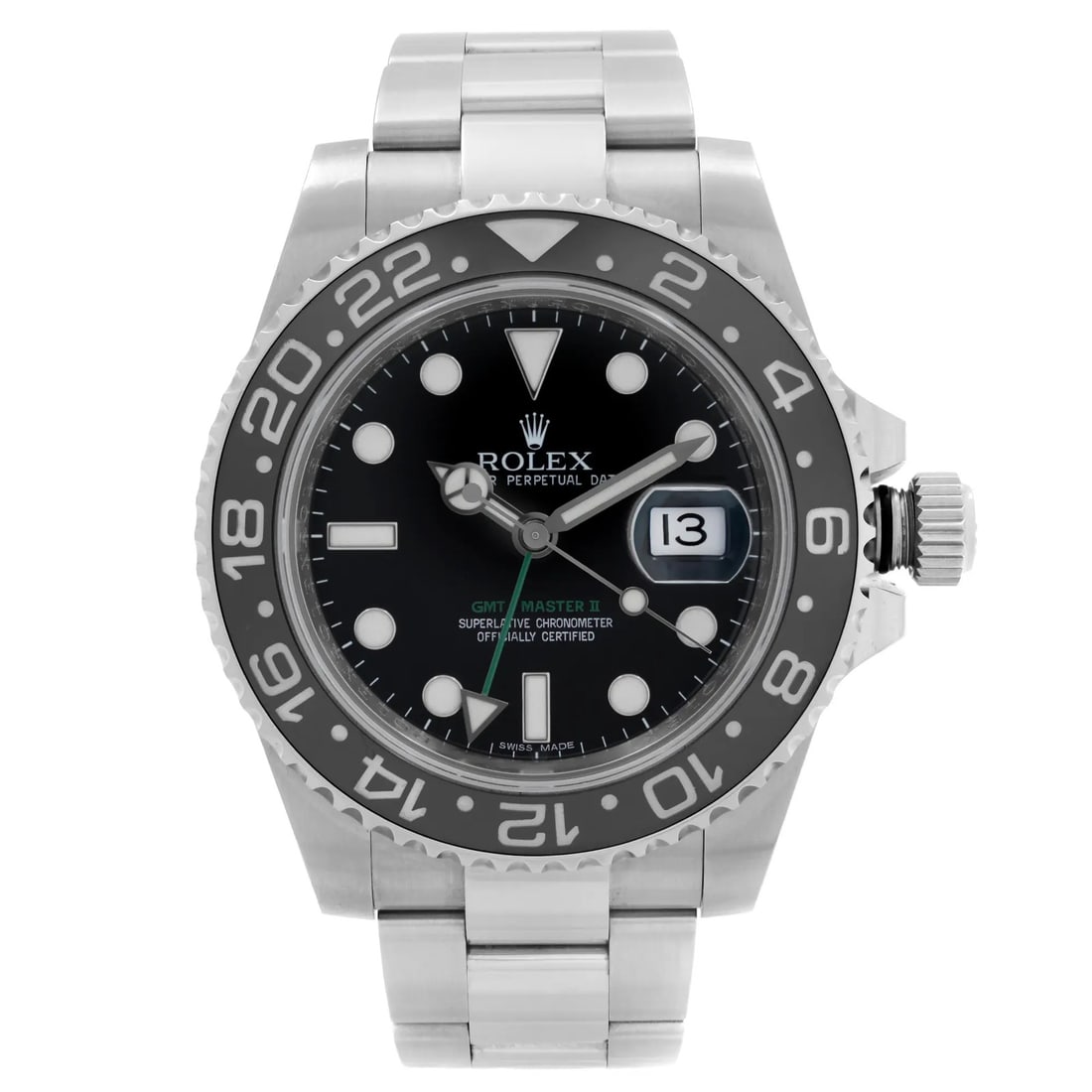 Rolex GMT Master II 116710LN Automatic Black Dial Stainless Steel 40mm Men's Watch (1 of 6)