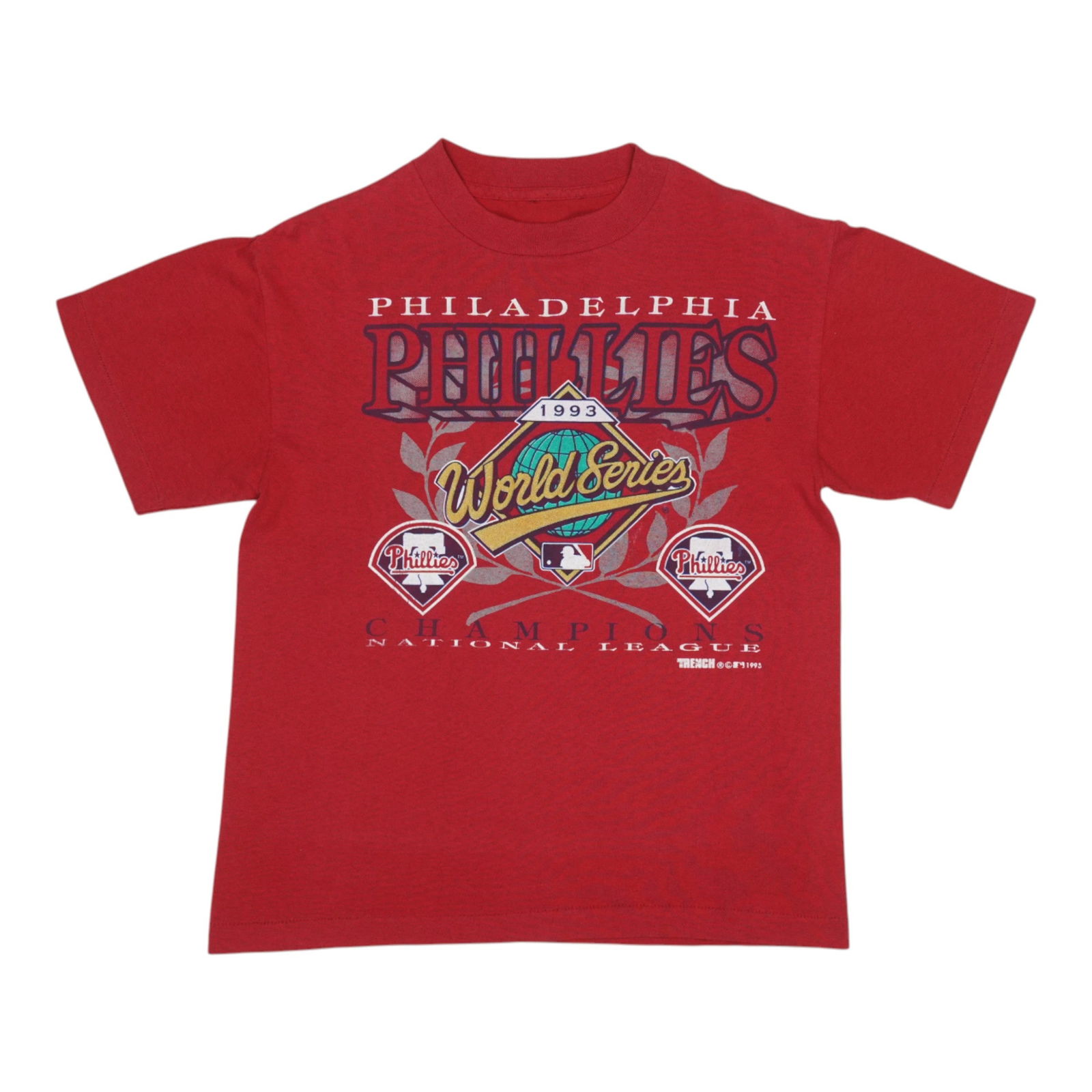 Vintage 1993 Phillies World Series Champions Red Shirt (1 of 4)