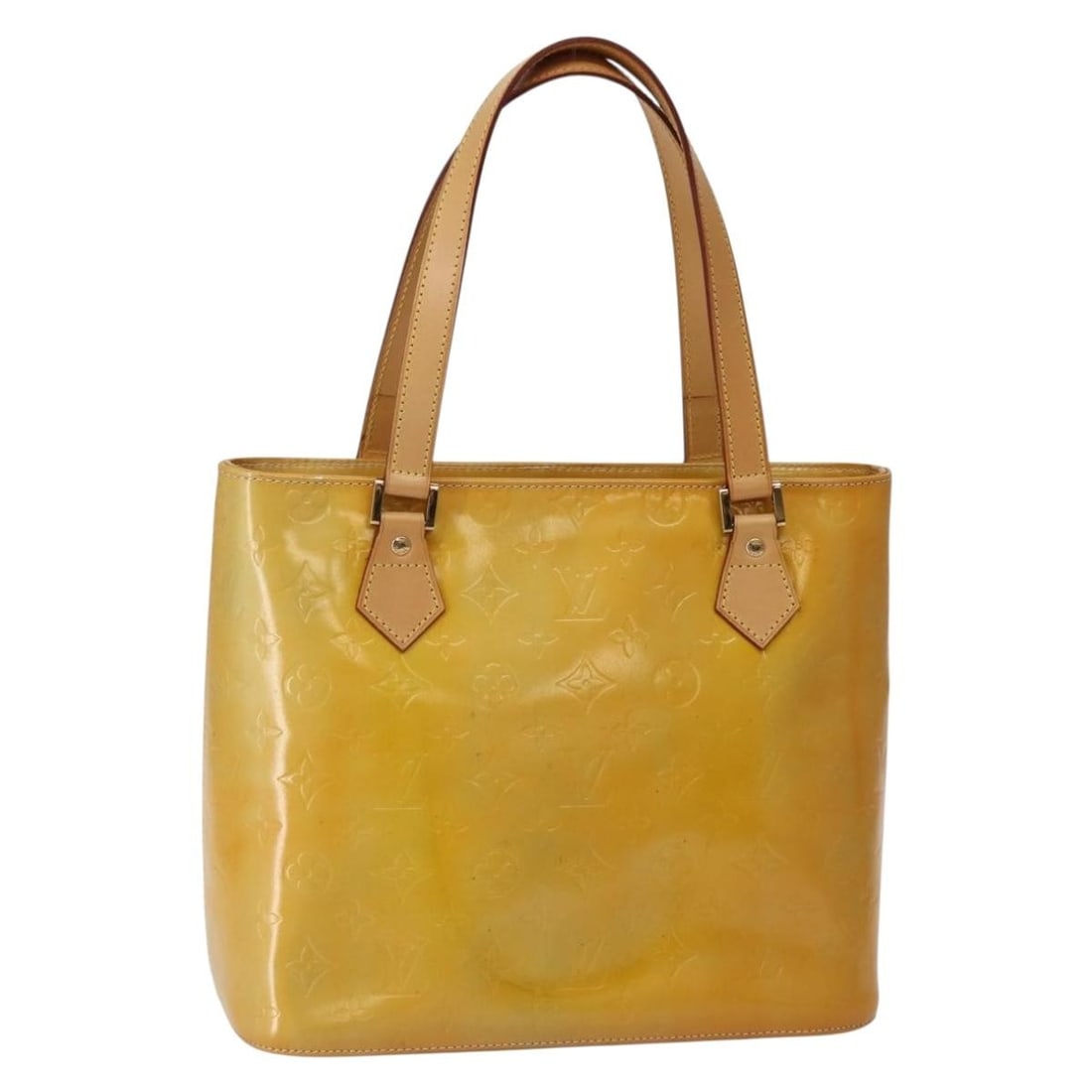 Louis Vuitton Monogram Vernis Houston Hand Bag Gris M91053 Auth: Louis Vuitton Monogram Vernis Houston Hand Bag Gris M91053 Auth This elegant Louis Vuitton Monogram Vernis Houston Hand Bag in Gris is a classic accessory for any fashion enthusiast. Crafted in France