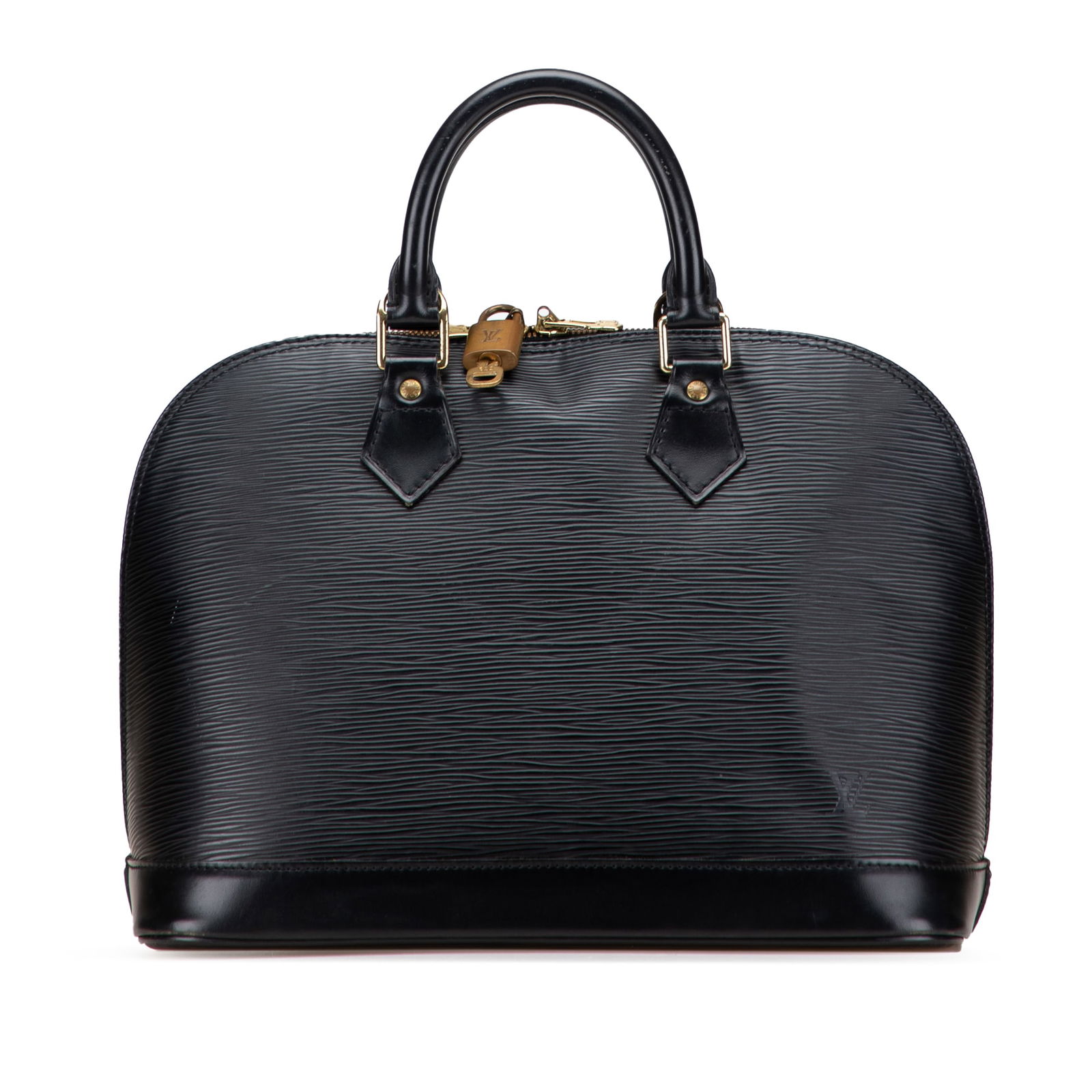 Louis Vuitton Epi Alma PM Black Leather Handbag (1 of 11)