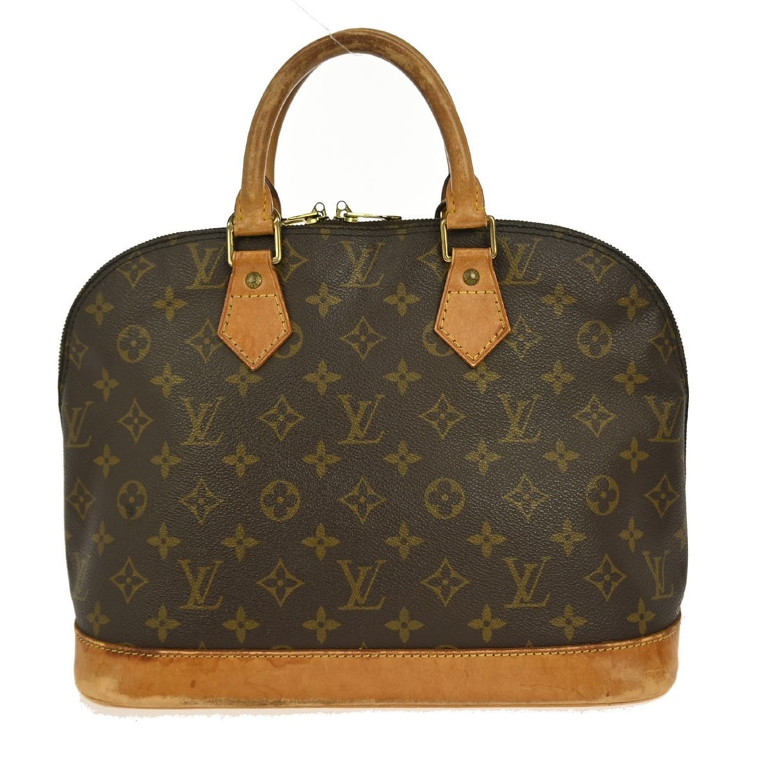 Louis Vuitton Monogram Alma Handbag M51130 Vintage Top Handle Bag (1 of 9)