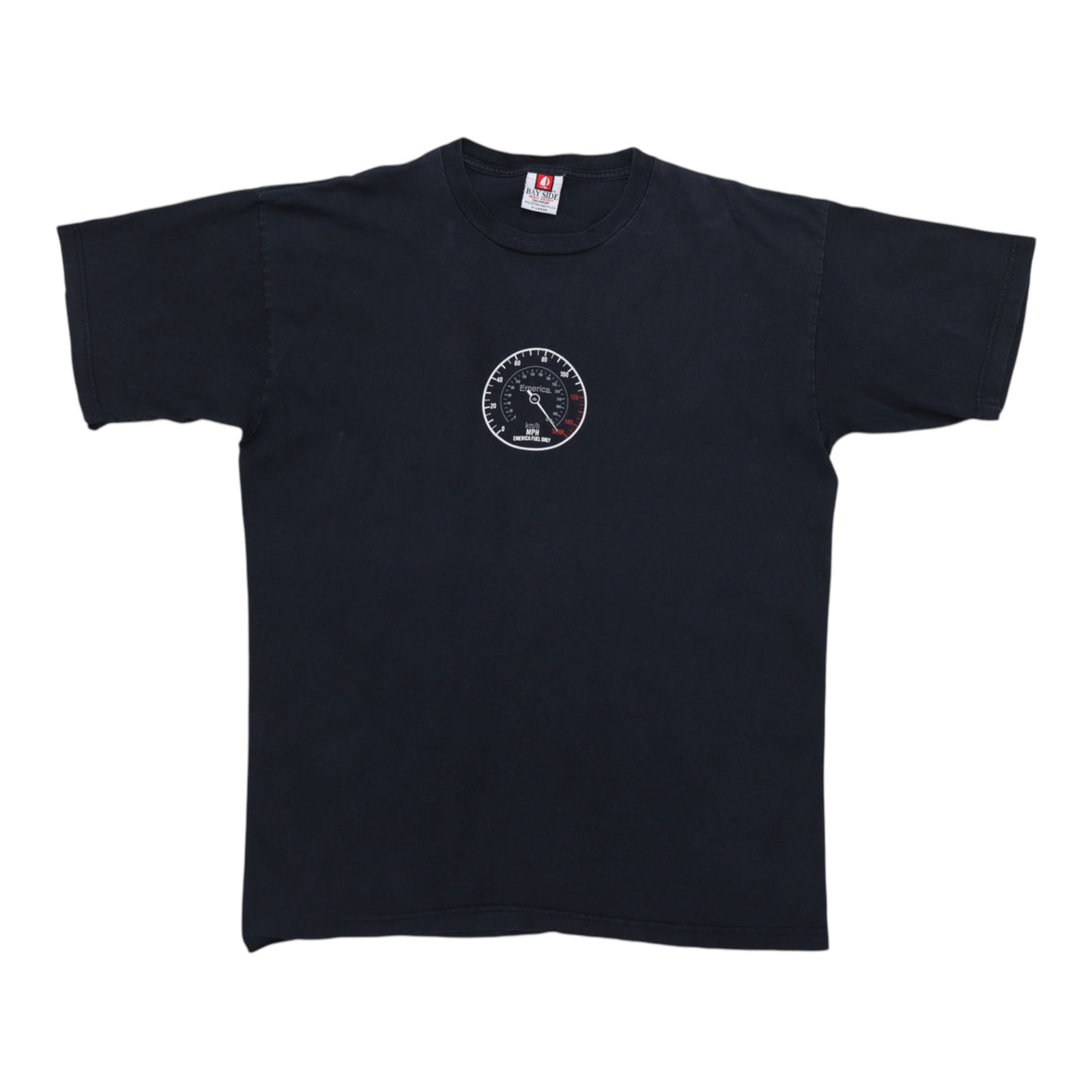 Vintage 1990s Emerica Skate Shirt Black Cotton XL (1 of 7)